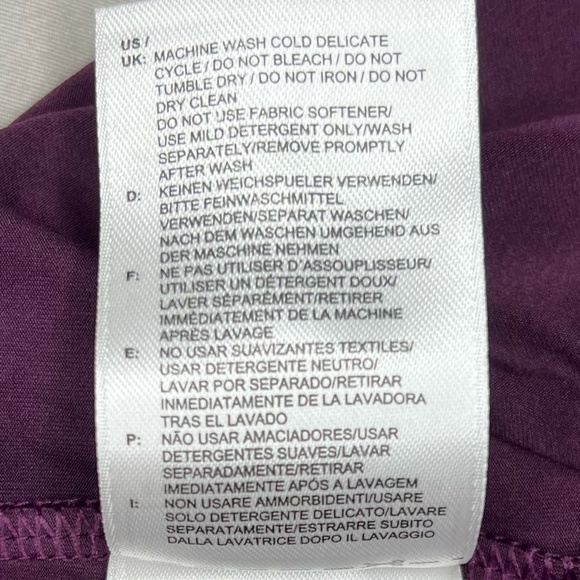 Adidas top women medium spaghetti strap racerback tank purple - Picture 6 of 8